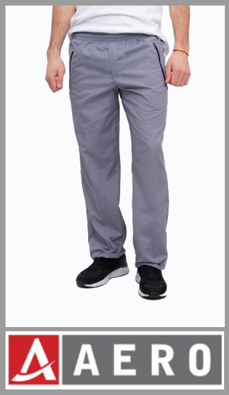 Pantalón Aero náutico algodón/poliester bolsillo con cierre talles 2/4