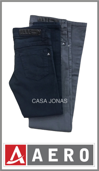 Jean Aero colegial chupín gabardina elastizada talles 38/44