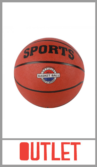 Pelota de Basquet N 7 de goma peso 540gramos
