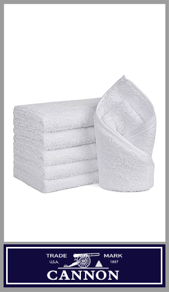 Toallon institucional Blanco Cannon Hotelero 520g/m2 70cm x 140cm