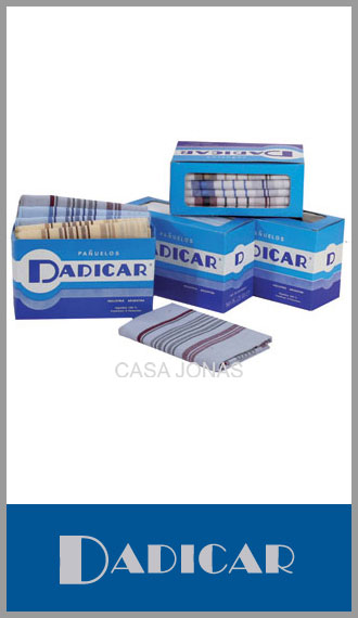 Pañuelo tejido 100 % algodon para hombre Dadicar