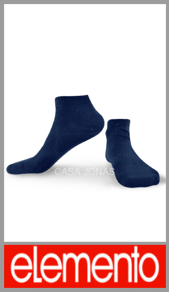 Zoquete Elemento corto azul algodon/lycra juvenil talles 4/5