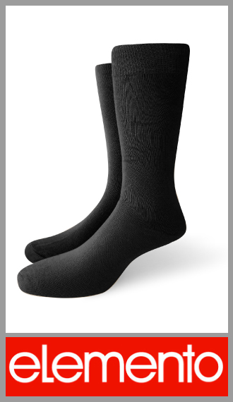 Media de vestir hombre color negro Elemento PROMO 5 DOCENAS