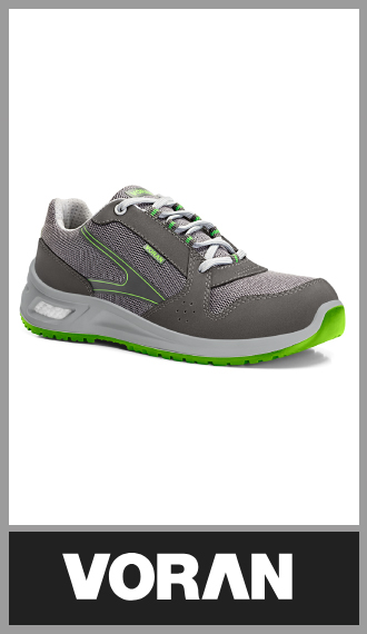 Zapatilla Voran Energy 420 cuero nobuk y suela PU, calzado seguridad