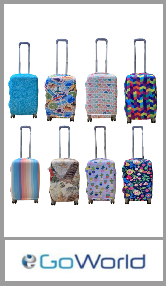 Funda de Valija Go World para 24 pulgadas estampada