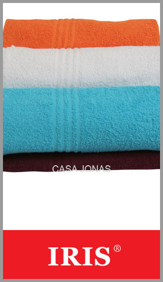 Toallon grande liso Iris 70cm x 140cm