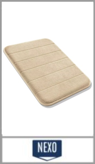 Alfombra para baño NEXO, calidad memory foam 40cm x 60cm