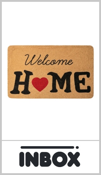 Alfombra Inbox con base antidezlizante 38cm X 58cm