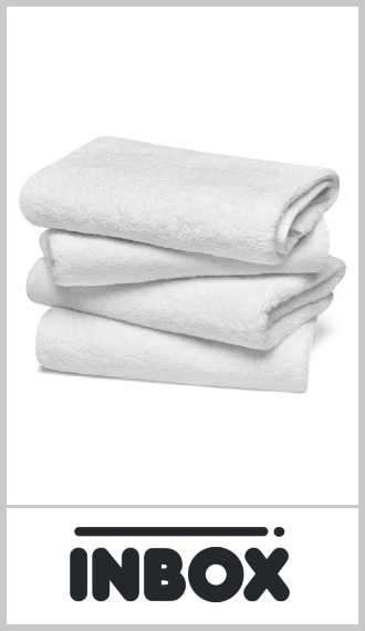Toallon institucional Blanco Hotelero Inbox 600g/m2 apto lavadero