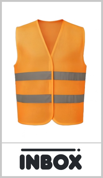 Chaleco reflectivo naranja Inbox