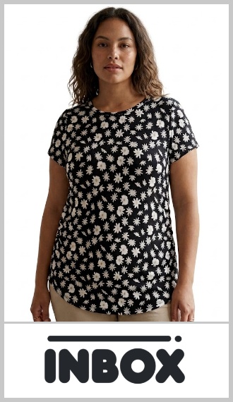 Remerón Inbox para mujer talles especiales 1X a 3X