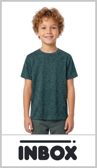 Remera deportiva Inbox para niño talles  4/5 al 20