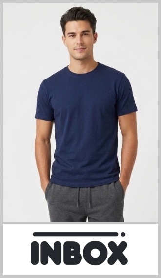 Remera deportiva Inbox hombre talles S al 2 XL