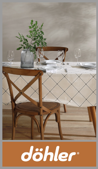 Mantel estampado 170gr/m2 DOHLER 160 X 250