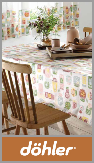 Mantel estampado 170gr/m2 DOHLER 140 X 210