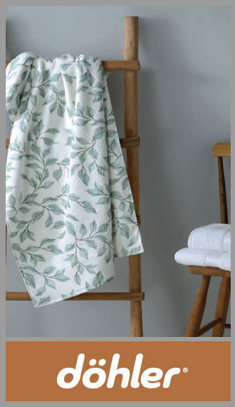 Toallon estampado 400gr/m2 DOHLER 70CmX140cm