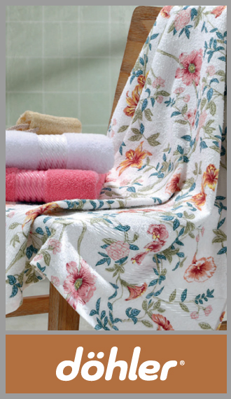Toallon estampado 400gr/m2 DOHLER 70CmX140cm