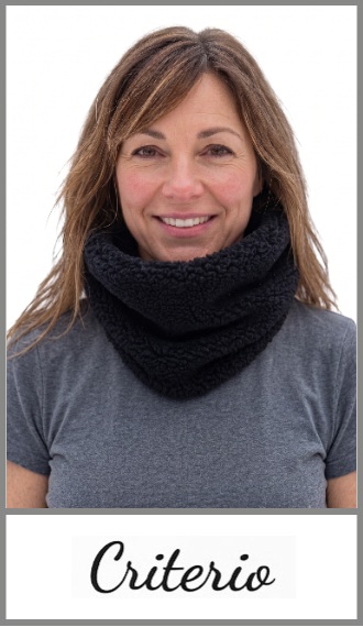 Cuello polar Criterio liso para adulto