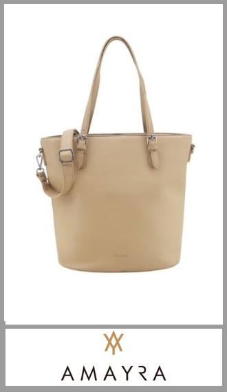 Cartera camel  AMAYRA para mujer