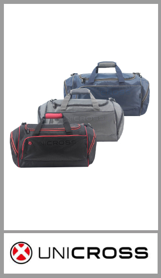 Bolso de viaje Unicross 22 pulgadas, medida 57cm x 28cm x 26cm