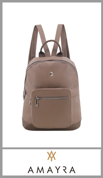 Mochila de pu vison AMAYRA