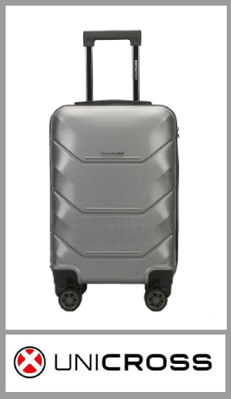 Valija UNICROSS de cabina, ABS con 4 ruedas 360°