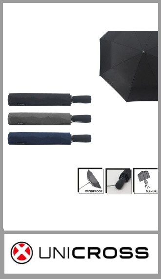 Paraguas mini Unicross Hombre automático liso