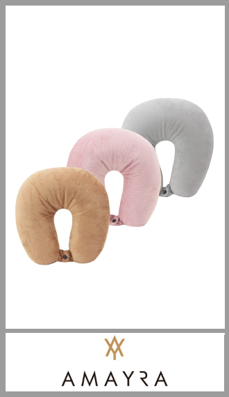 Almohadon de viaje AMAYRA microbead
