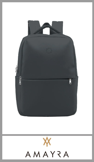 Mochila Portanotebook negro Amayra de mujer