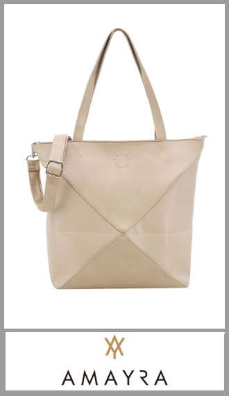 Cartera camel AMAYRA para mujer