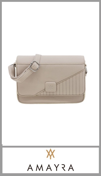 Cartera Morral de PU vison Amayra para mujer