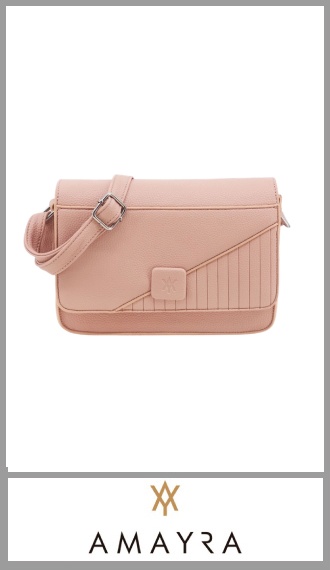 Cartera Morral de PU nude Amayra para mujer