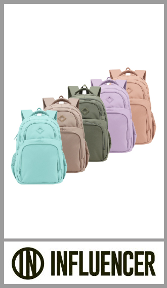 Mochila Lsd Influencer lisa medida 31cm x 46cm x 15cm
