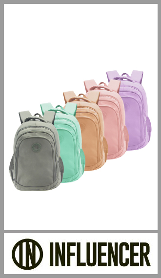 Mochila Lsd Influencer lisa medida 31cm x 46cm x 15cm