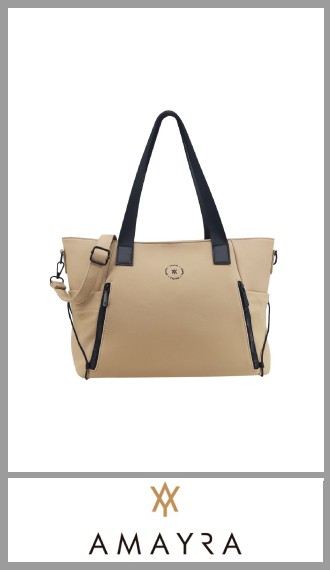 Cartera camel AMAYRA para mujer