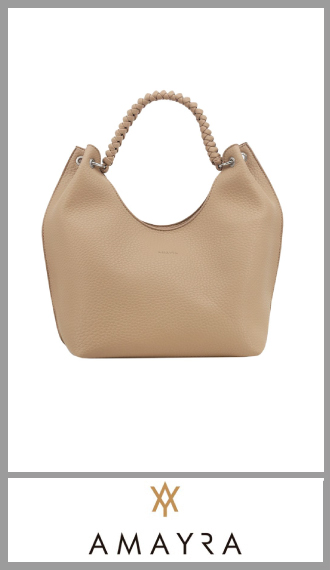 Cartera camel AMAYRA para mujer