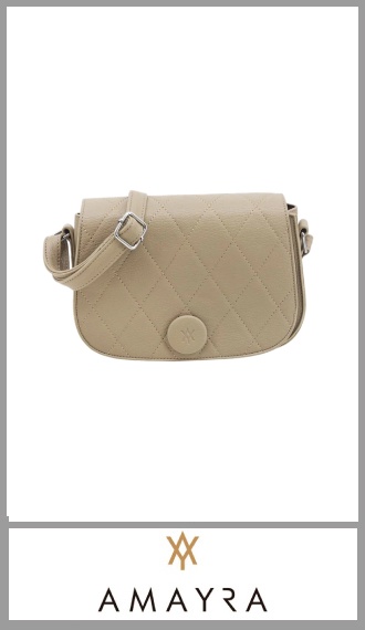 Cartera Morral de PU vison Amayra para mujer