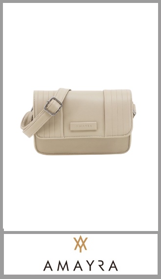 Cartera Morral de PU vison Amayra para mujer