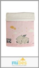 Juego de sabanas algodon/poliester estampada para cuna Mi-Bes