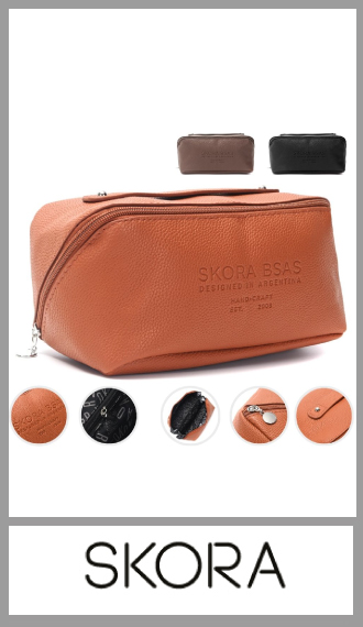 Portacosméticos Skora 23cm x 11cm x 11cm