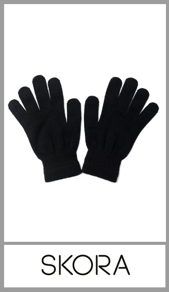 Guante Skora clásico, tejido para mujer