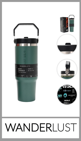 Vaso térmico Wanderlust 900ml