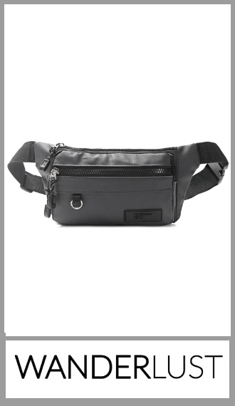 Riñonera GO para hombre WANDERLUST 30cm x 16cm