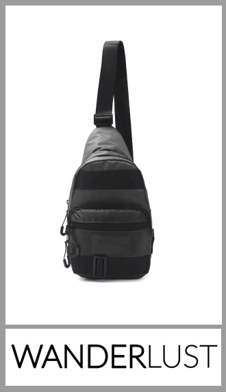 Morral cruzado WANDERLUST 36cm x 17cm X 7cm