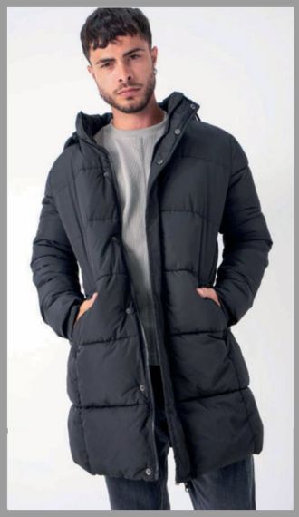 Campera larga Outlet de invierno para hombre  T S/2XL