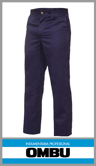 Pantalon Ombú ropa de trabajo Azul Marino talles 38/60