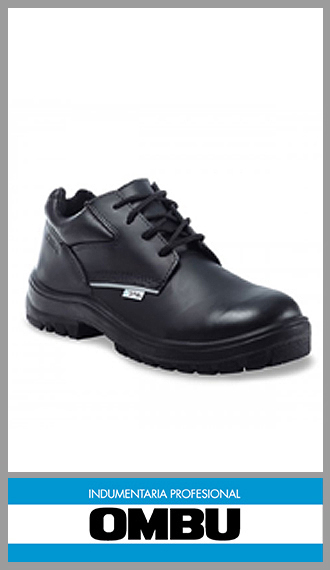 Zapato prusiano Ombu, calzado de seguridad con puntera de acero