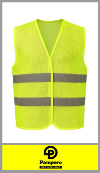 Chaleco reflectivo amarillo PAMPERO