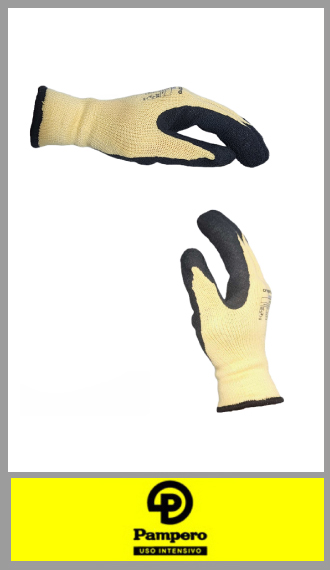 Guante tractor PAMPERO algodón poliéster