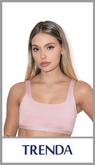 Top Trenda Rosico basic en microfibra lisa t 85/110